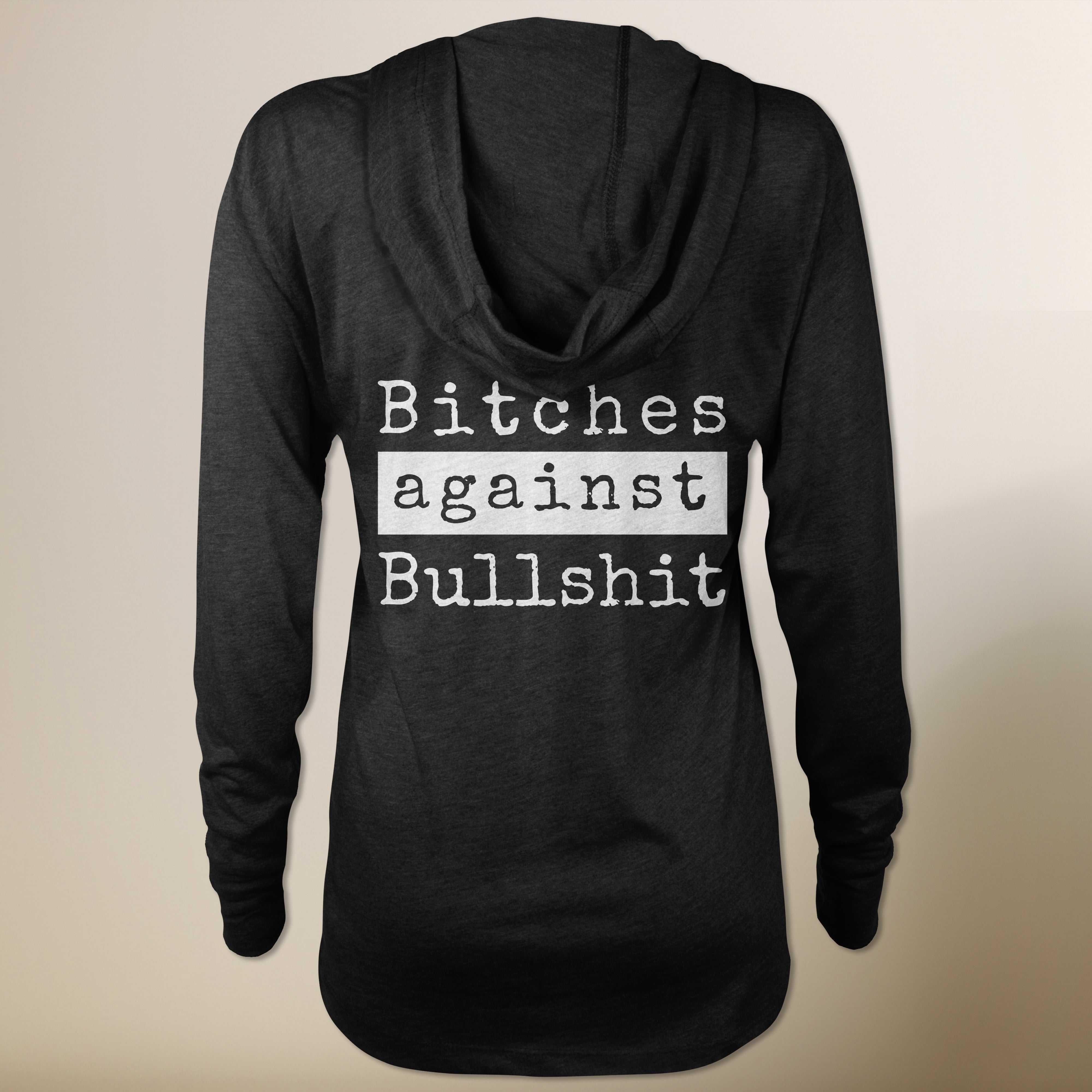 Bitches Against Bullshit Malicious Long - Sleeved T-Shirt Hoodie - Malicious Women Co. - Apparel